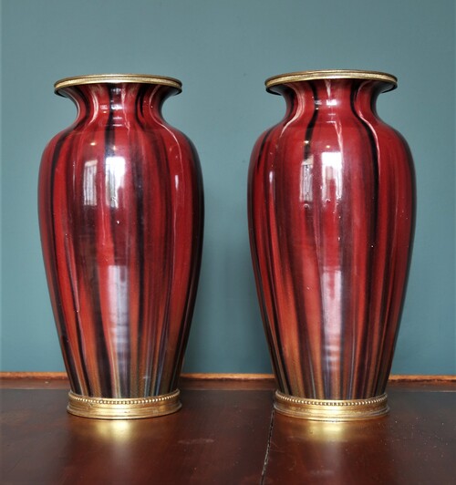 Pair of English vases