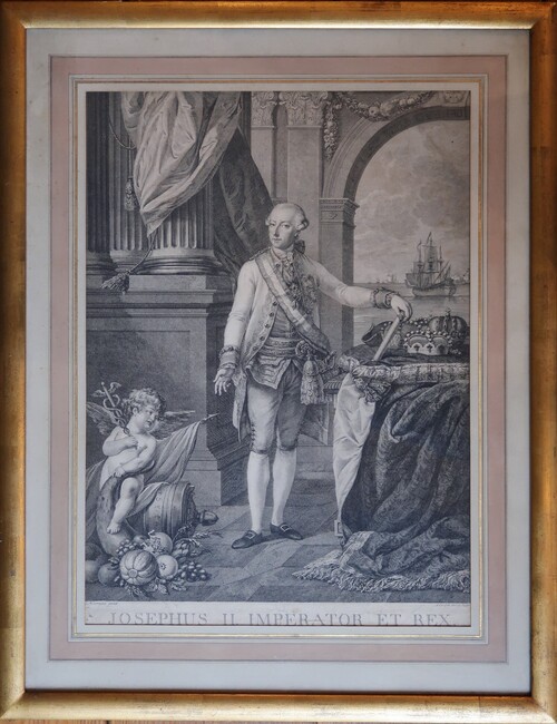 Portrait of Joseph II by Cardon after Herreyns