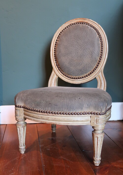 Small Louis XVI style children's chair