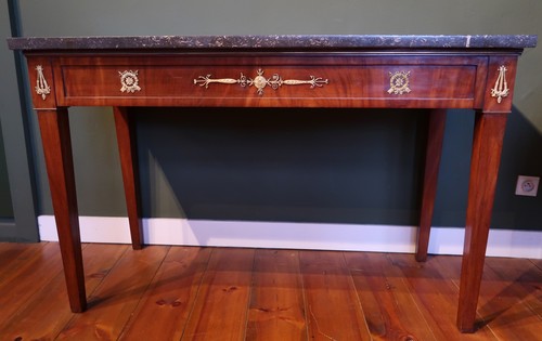 A late Empire italian console table