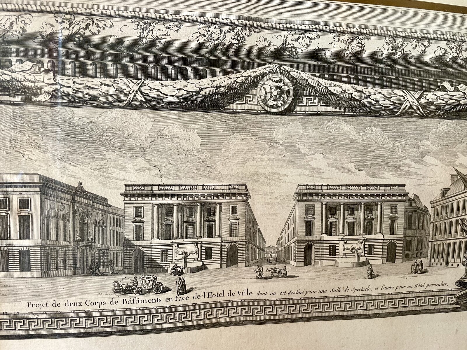 Allegory in homage to Louis XIII dated 1636