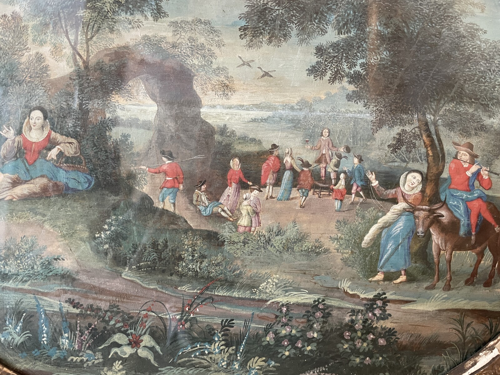 Country Celebration Scene