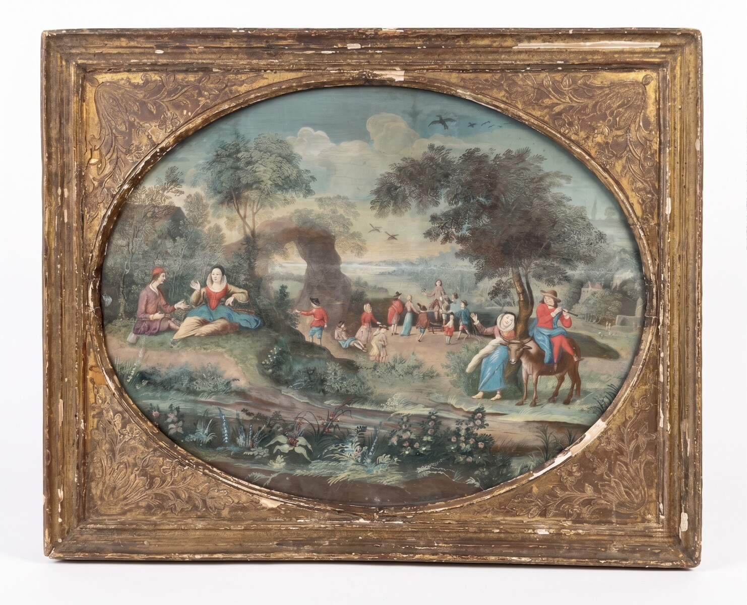 Country Celebration Scene