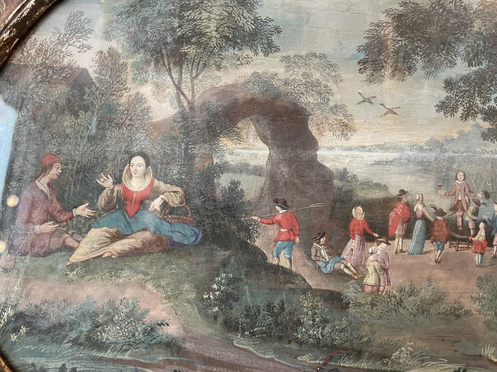 Country Celebration Scene