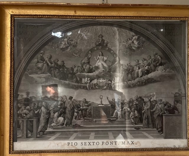 Four engraving after Rafaelo by Giovanni Volpato