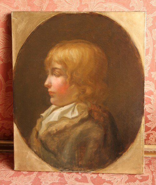French school, Portrait of a Young Boy