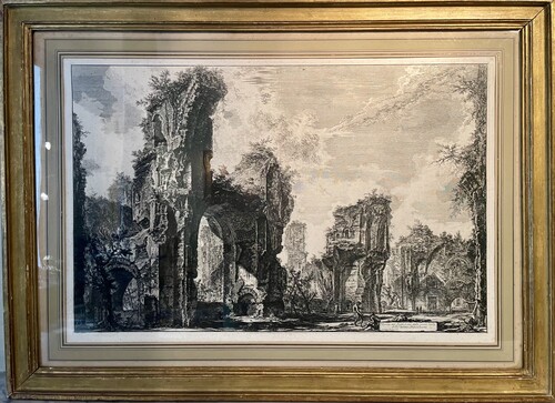 Giovanni Battista Piranesi, Central Hall of the Antonine Baths