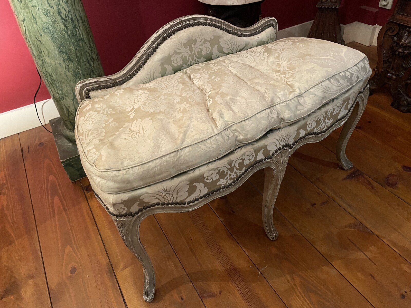 Louis XV style bench