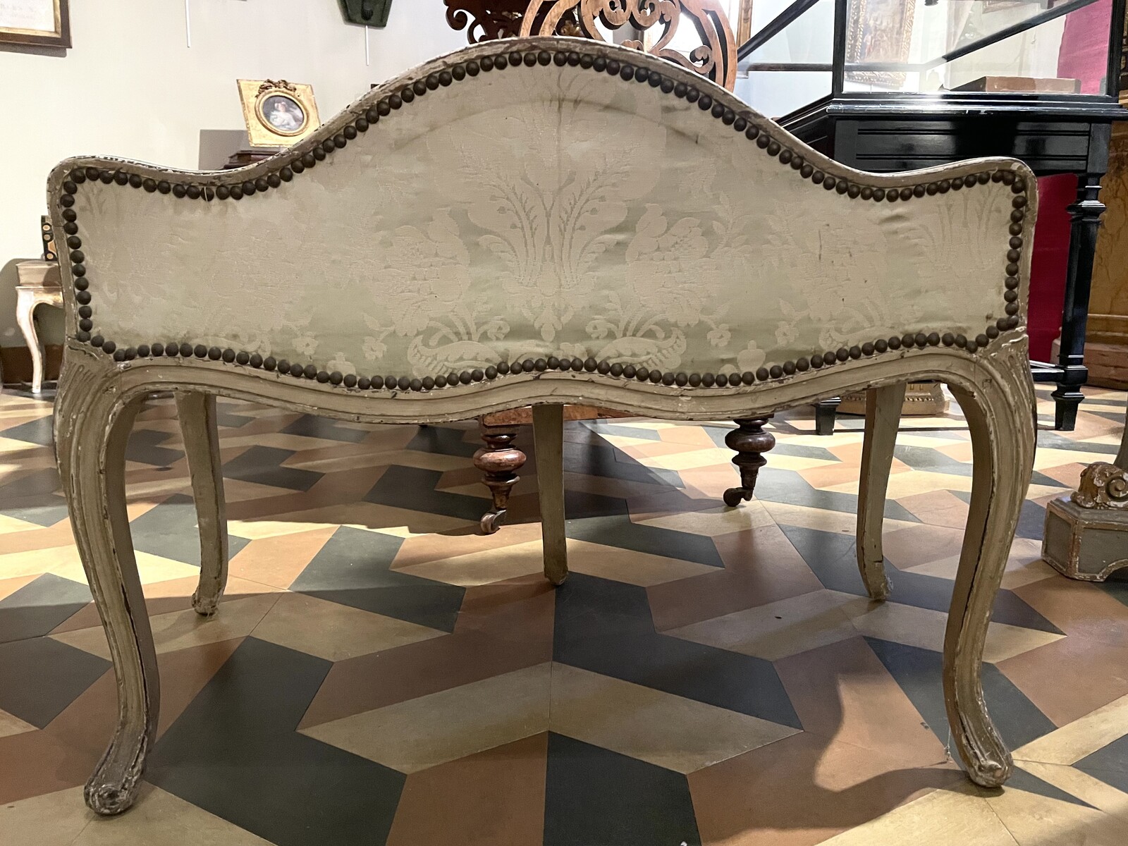 Louis XV style bench