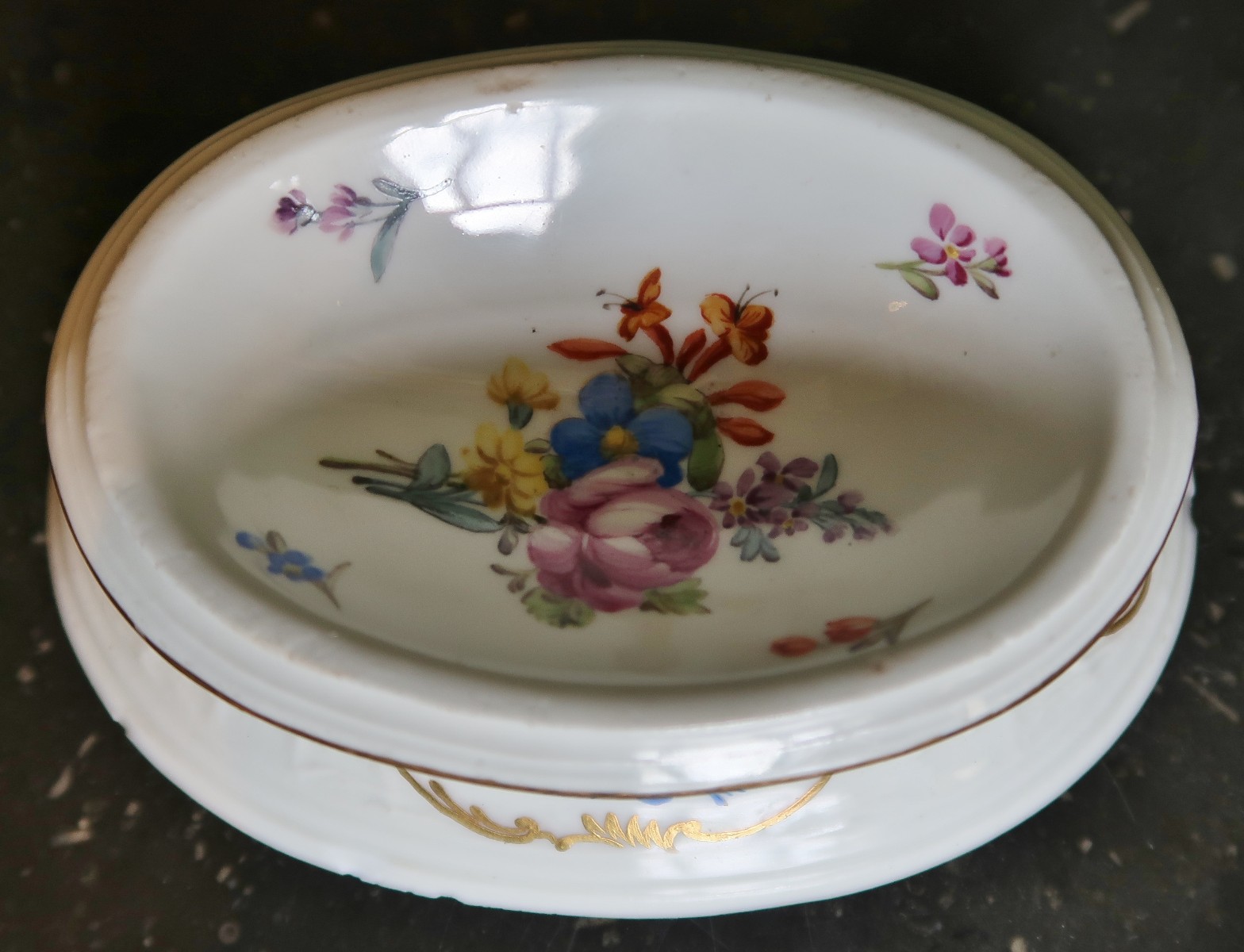 Meissen Salt Sellar