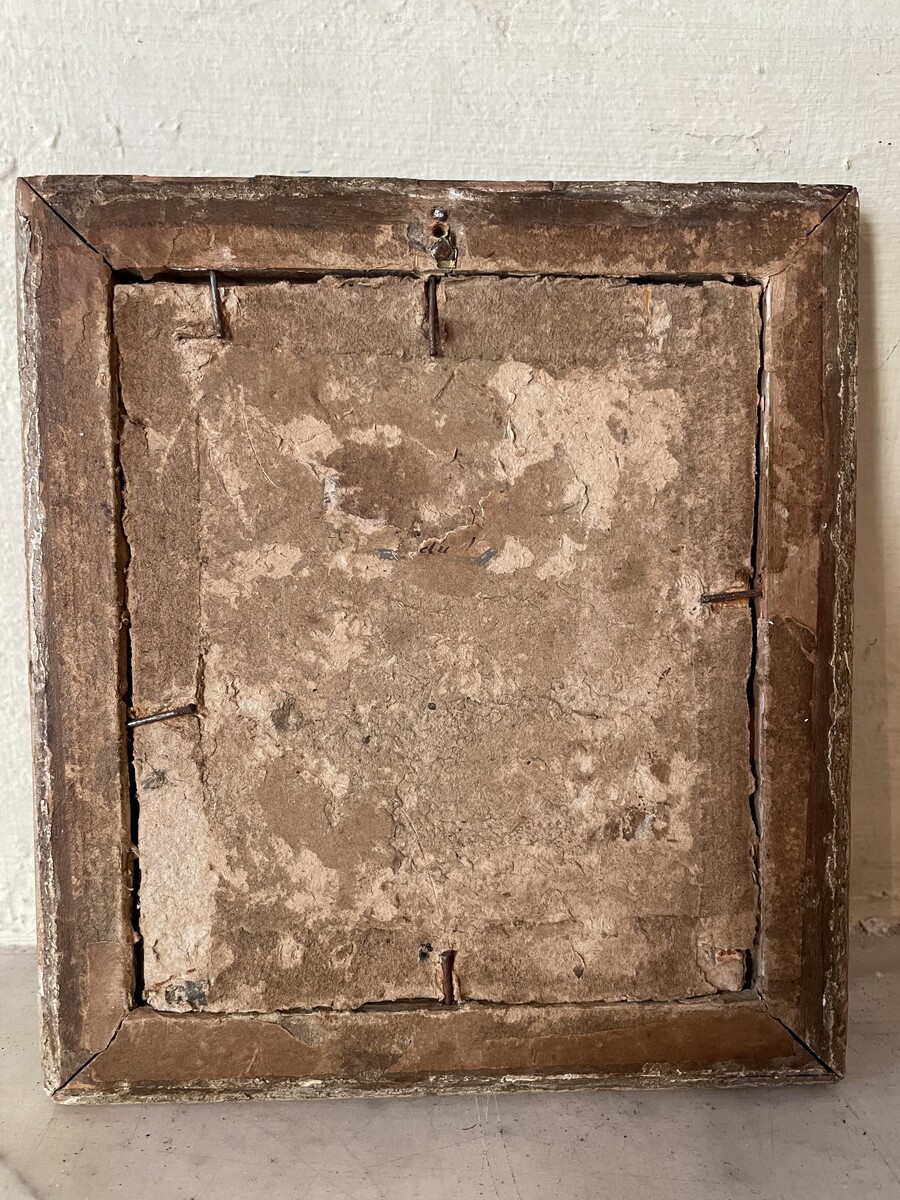 Miniature representing the portrait of a young gourmand