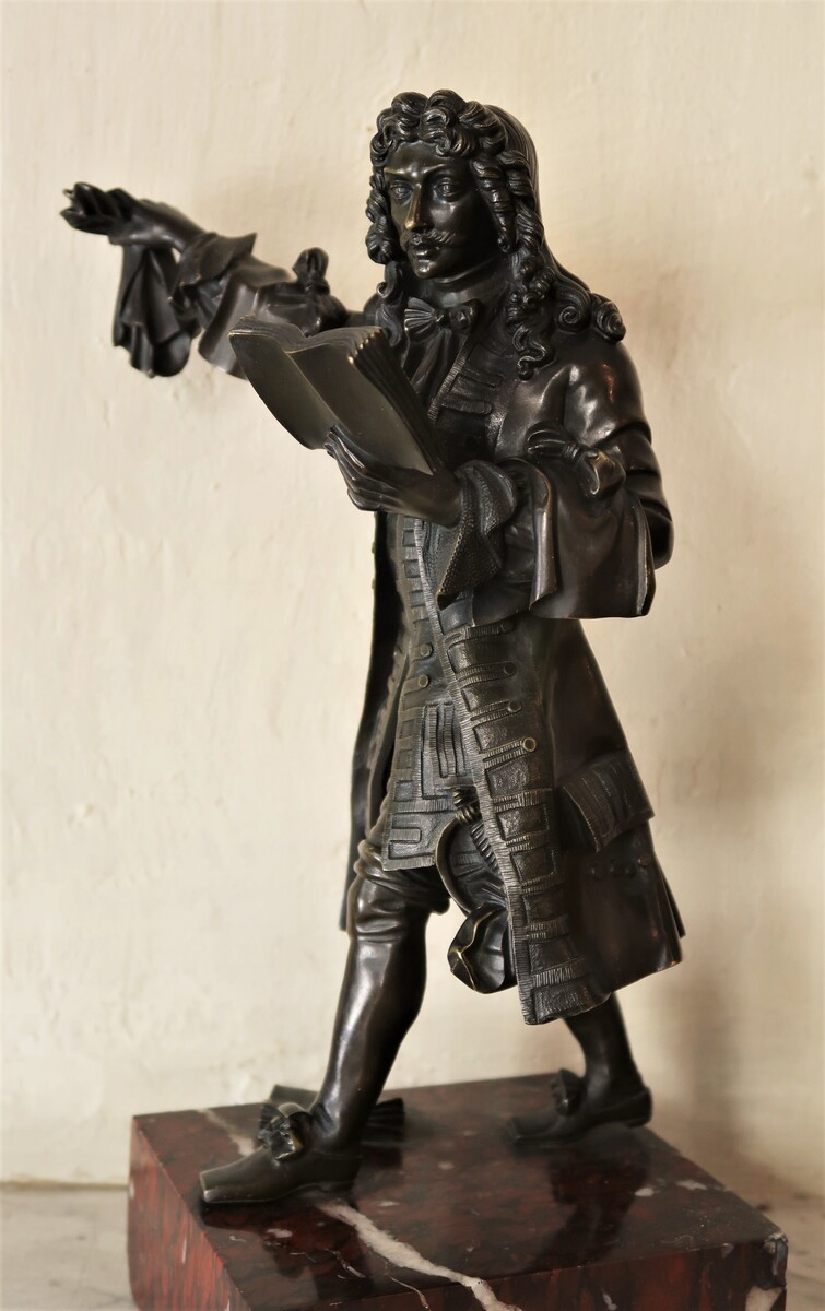 Molière reading Tartuffe