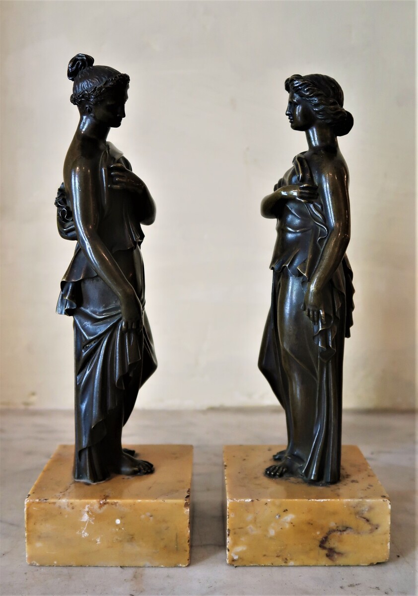 Pair of bronzes