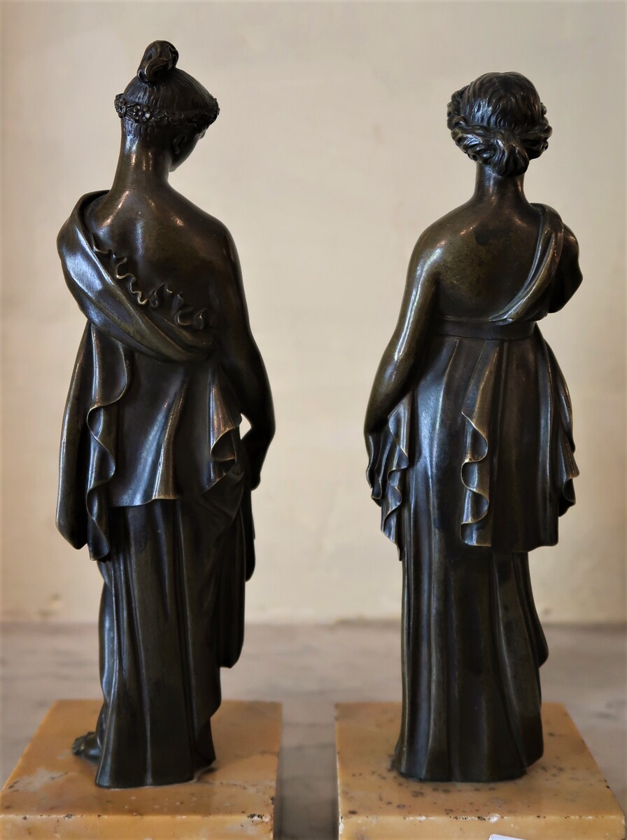 Pair of bronzes