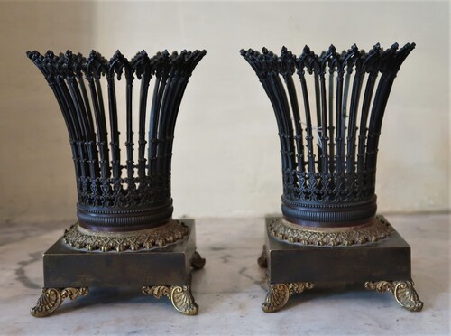 Pair of Restauration vases