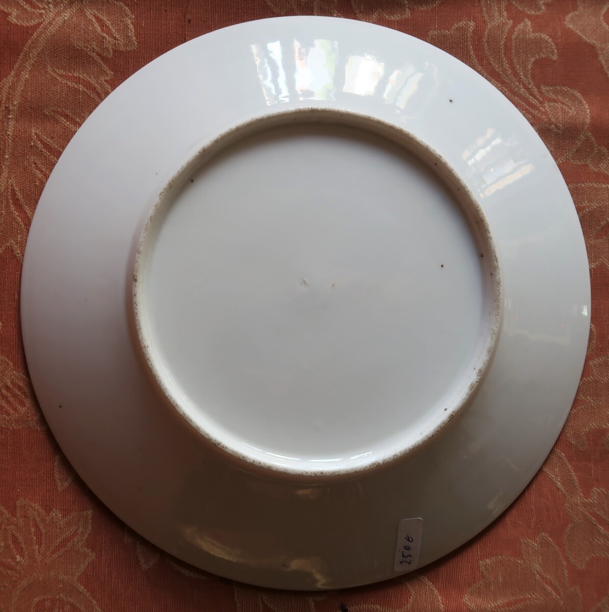 Plate with a portrait of Lord Byron