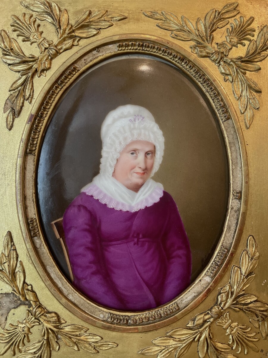 Probably A. KÜBLER (1804-1846), Portrait of a Lady, signed