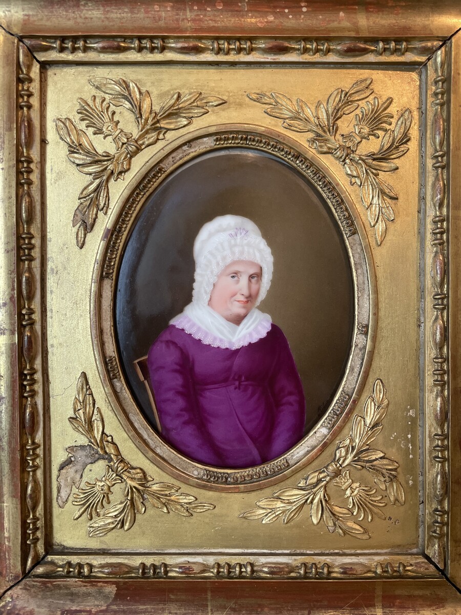 Probably A. KÜBLER (1804-1846), Portrait of a Lady, signed