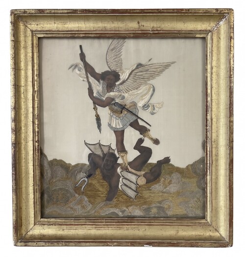 Saint-George slaying the demon