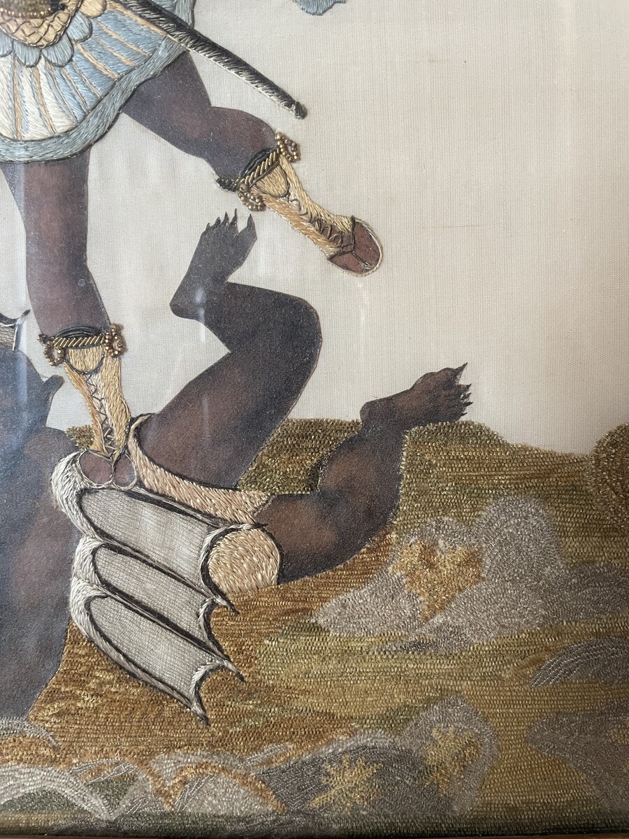 Saint-George slaying the demon
