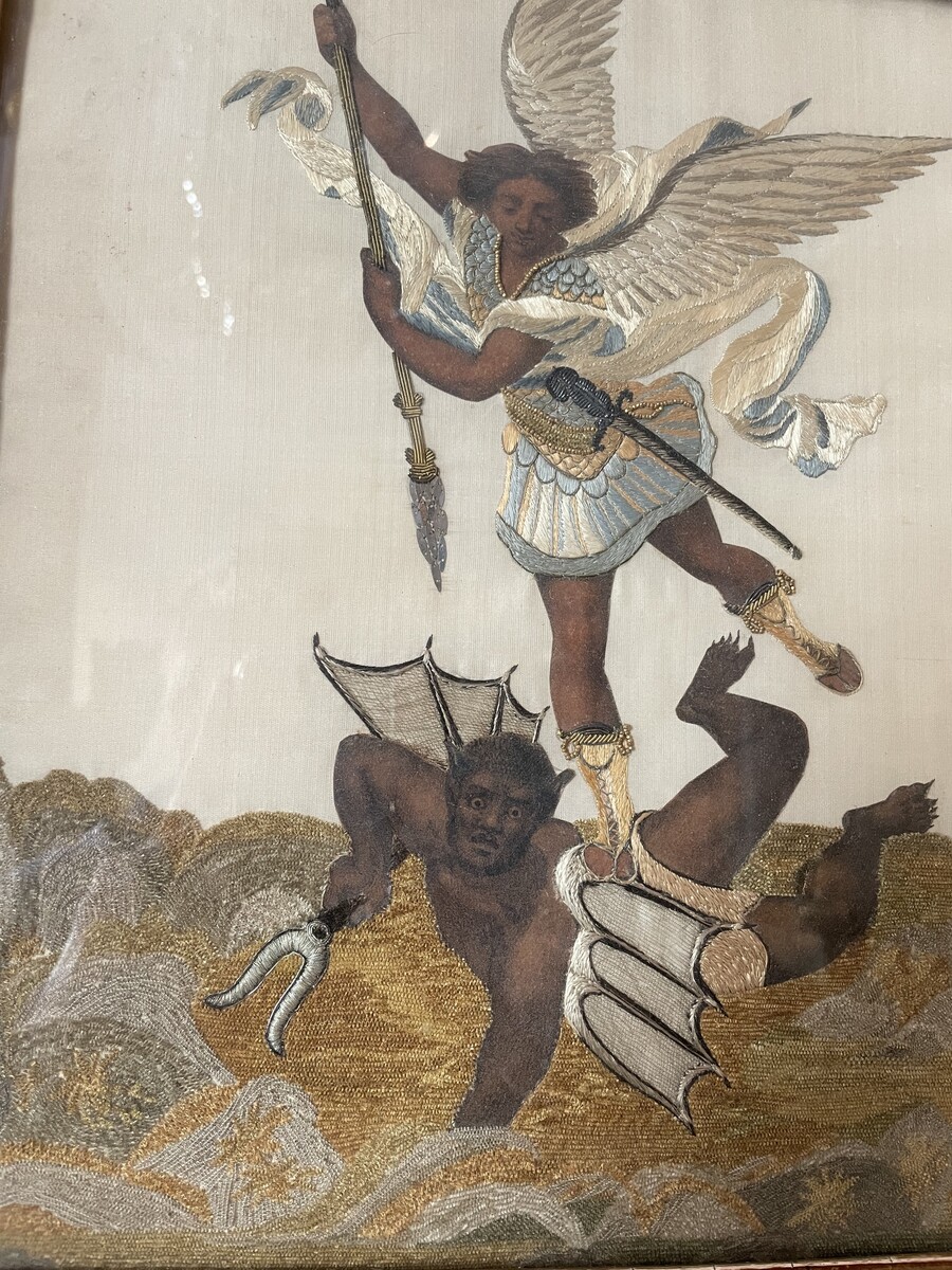 Saint-George slaying the demon