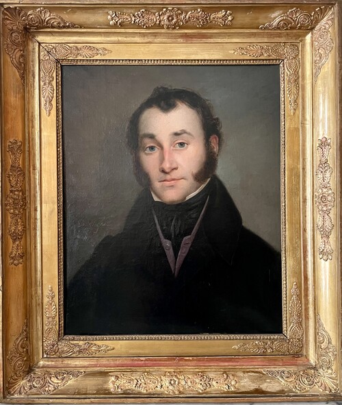 Séraphin DE VLIEGHER (1806-1848), Portrait of a scholar