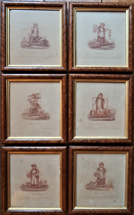 Six English prints