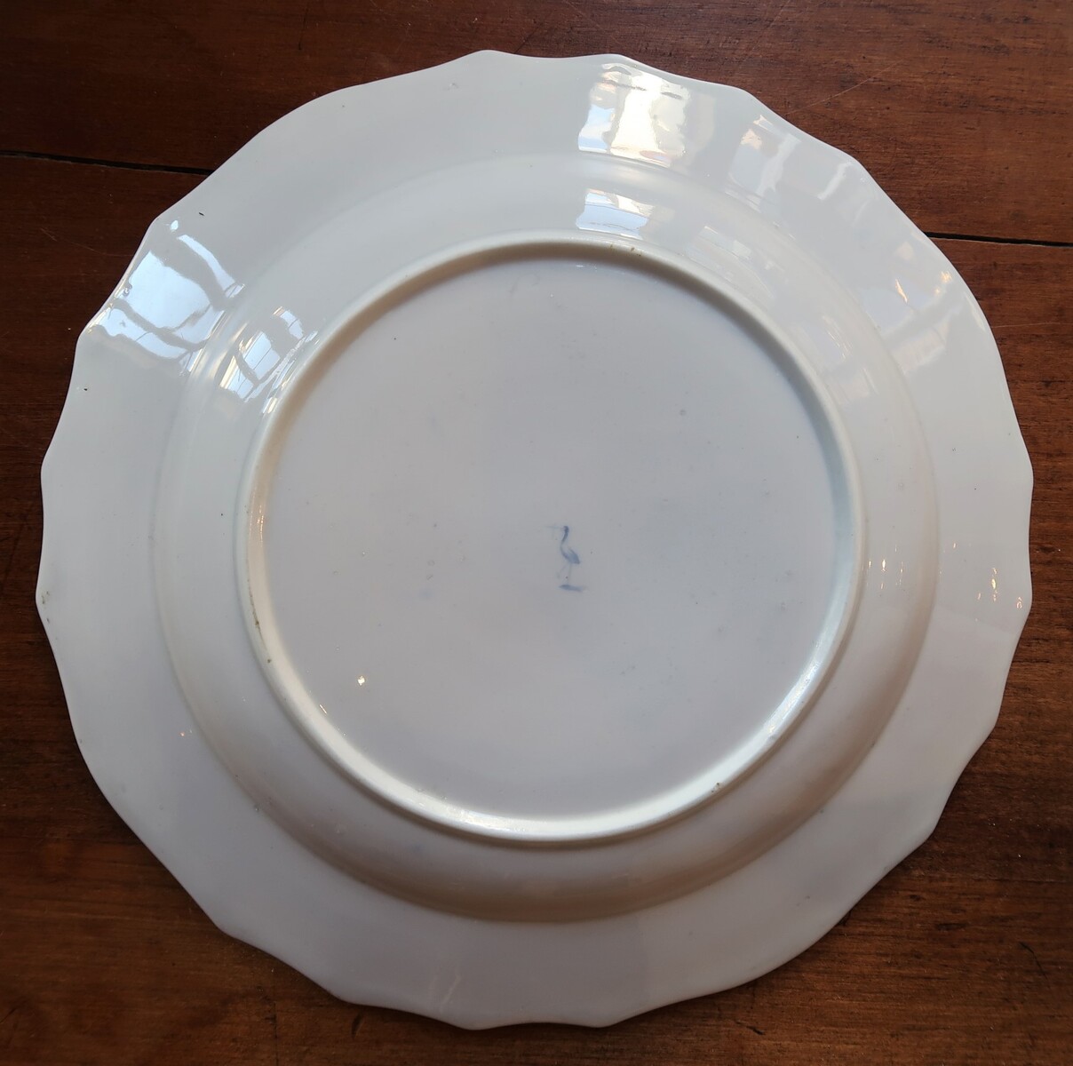 Six Tournai soup plates - painted in Den Haag