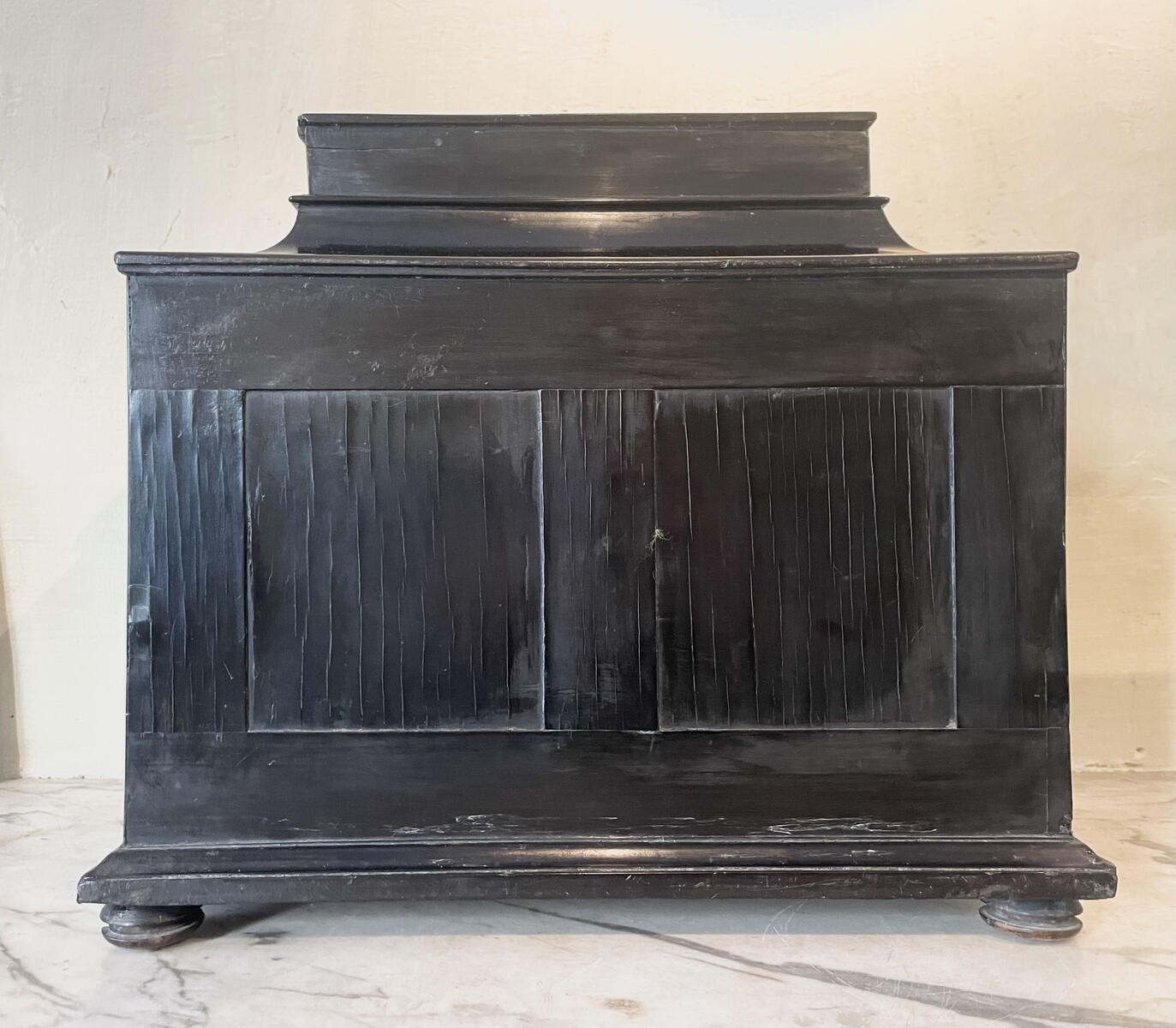 Small Antwerp cabinet, composed of 11 drawers (doors missing)