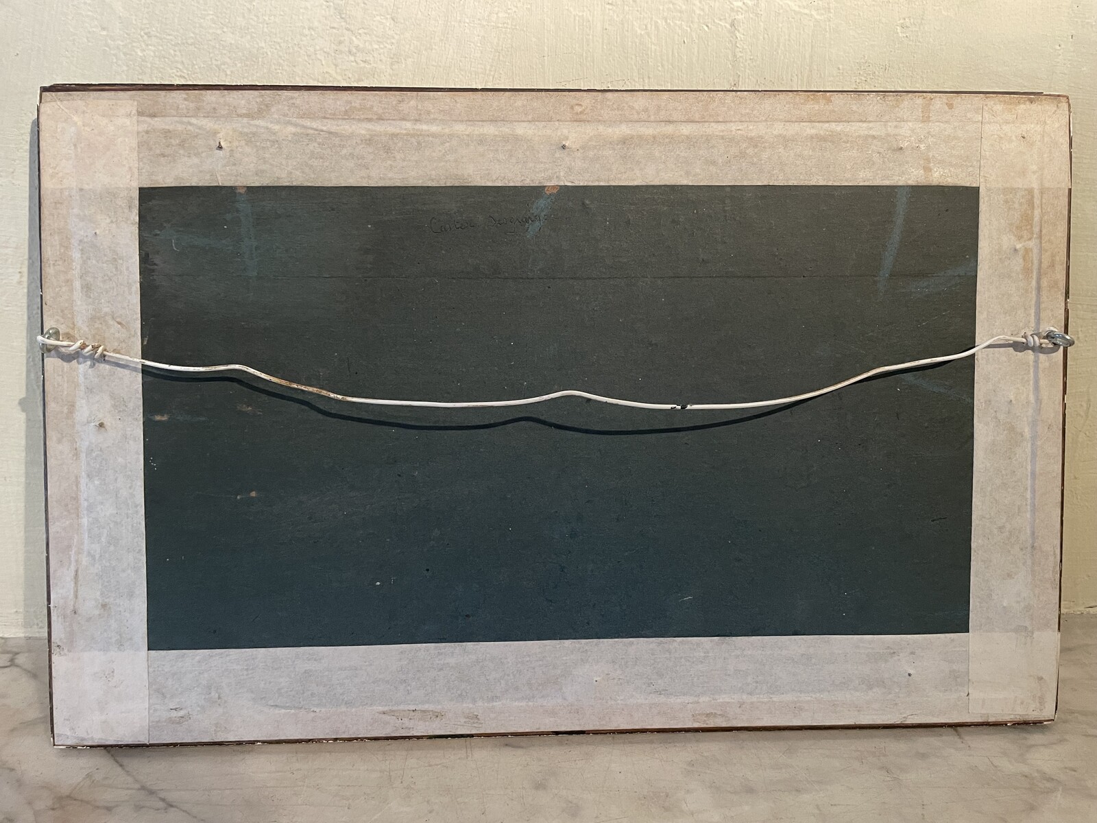 View of a flower-covered facade