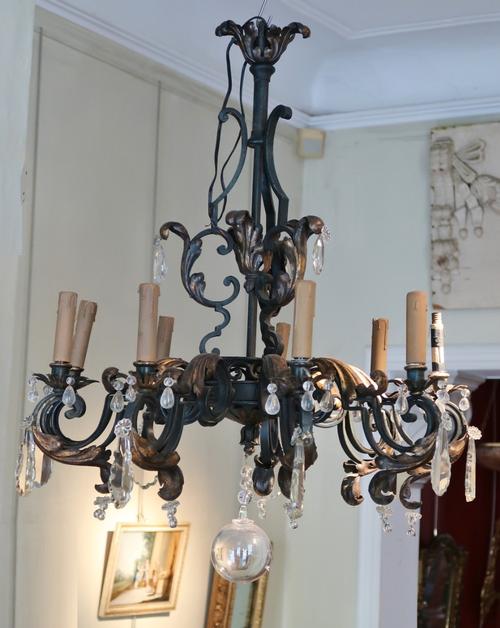 Wrought Iron Chandelier